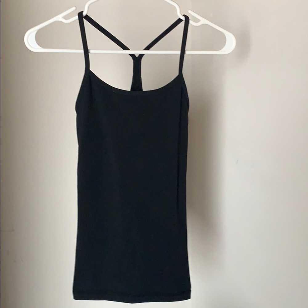 Lululemon power y black tank